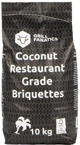 Grill Fanatics Grill Fanatics - Kokosbriketten Grill Fanatics Grill Fanatics - Kokosbriketten