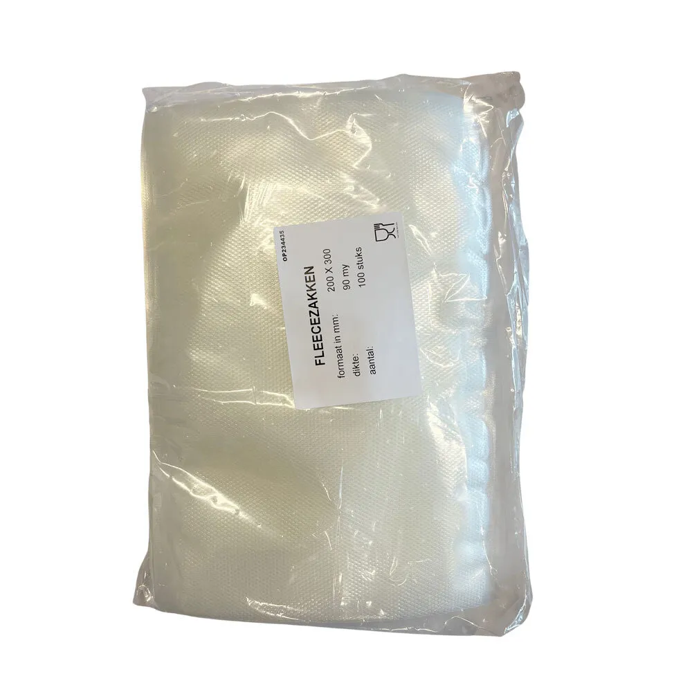 Van Beekum Specerijen Structuur Vacuümzak 200x300 (100 stuks) Van Beekum Specerijen Structuur Vacuümzak 200x300 (100 stuks)