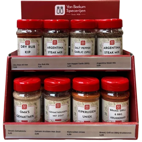 Van Beekum Specerijen Van Beekum Gewürzregal/Display Van Beekum Specerijen Van Beekum Gewürzregal/Display