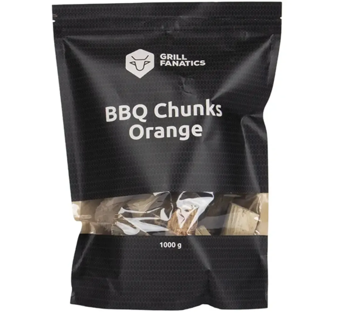 Grill Fanatics Grill Fanatics - BBQ Chunks Orange Grill Fanatics Grill Fanatics - BBQ Chunks Orange