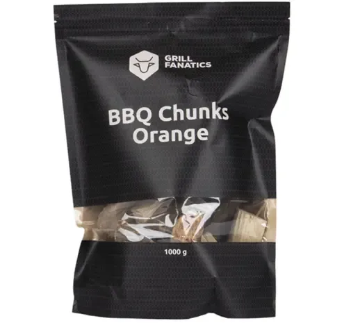 Grill Fanatics Grill Fanatics - BBQ Chunks Orange Grill Fanatics Grill Fanatics - BBQ Chunks Orange