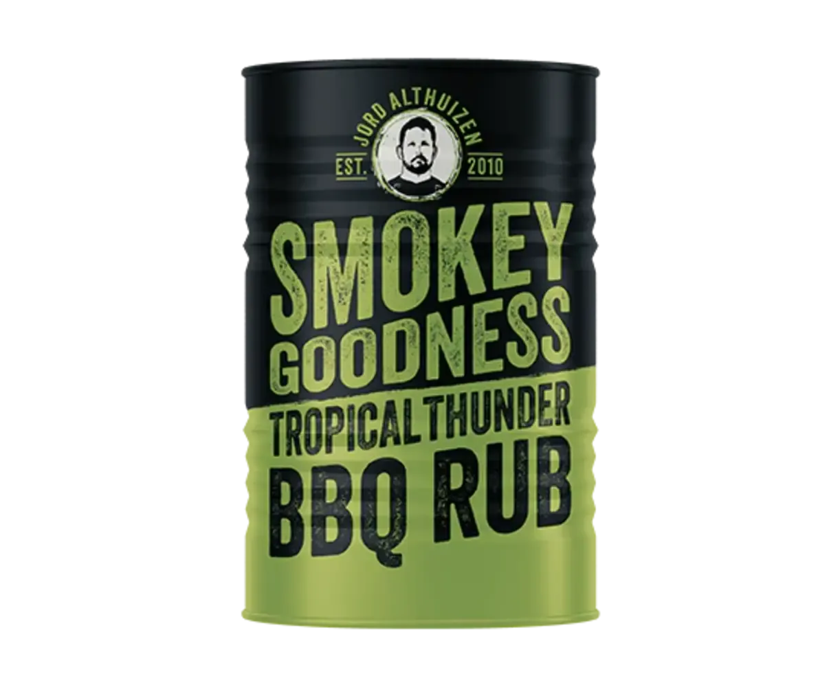 Smokey Goodness Smokey Goodness - Tropical Thunder BBQ Rub Smokey Goodness Smokey Goodness - Tropical Thunder BBQ Rub