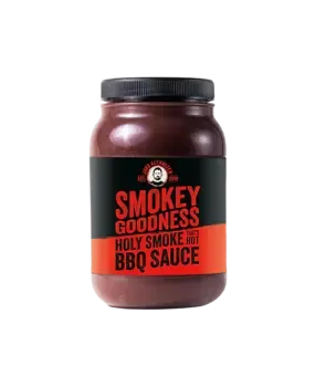 Smokey Goodness Smokey Goodness - Holy Smoke That's Hot BBQ Sauce Smokey Goodness Smokey Goodness - Holy Smoke That's Hot BBQ Sauce