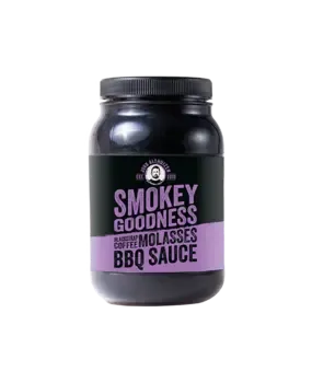 Smokey Goodness Smokey Goodness - Blackstrap Coffee Molasses BBQ Sauce Smokey Goodness Smokey Goodness - Blackstrap Coffee Molasses BBQ Sauce