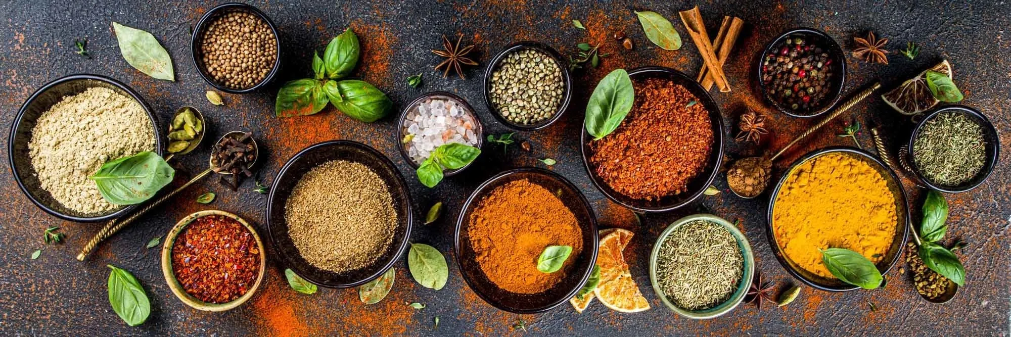 Aufbewahrung von Kräutern und Gewürzen