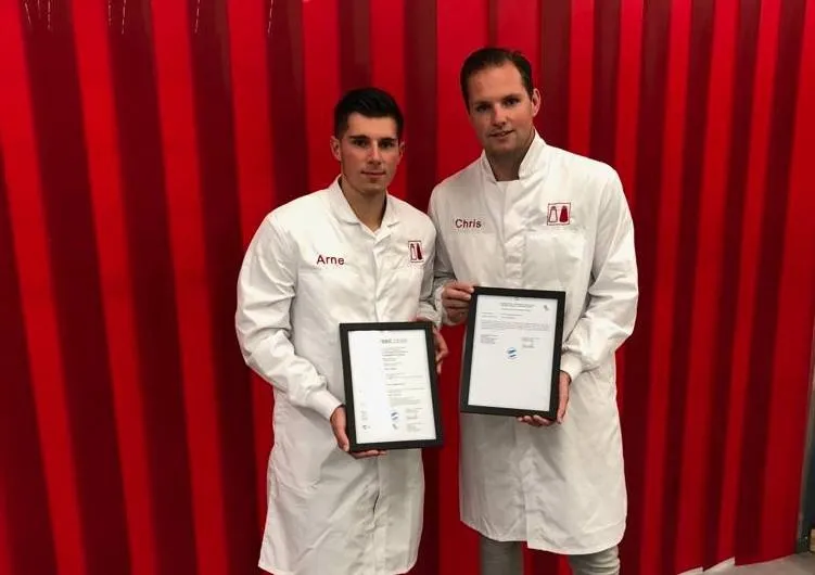 Van Beekum erhält die FSSC22000-Zertifizierung