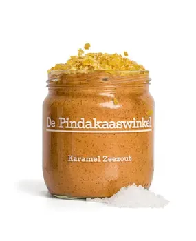 De Pindakaaswinkel De Pindakaaswinkel - Pindakaas Karamel Zeezout De Pindakaaswinkel De Pindakaaswinkel - Pindakaas Karamel Zeezout