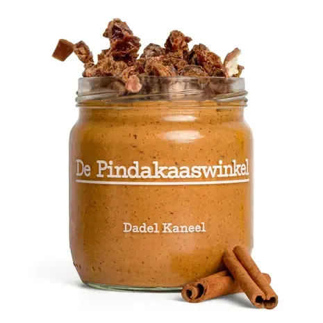 De Pindakaaswinkel De Pindakaaswinkel - Pindakaas Dadel Kaneel De Pindakaaswinkel De Pindakaaswinkel - Pindakaas Dadel Kaneel