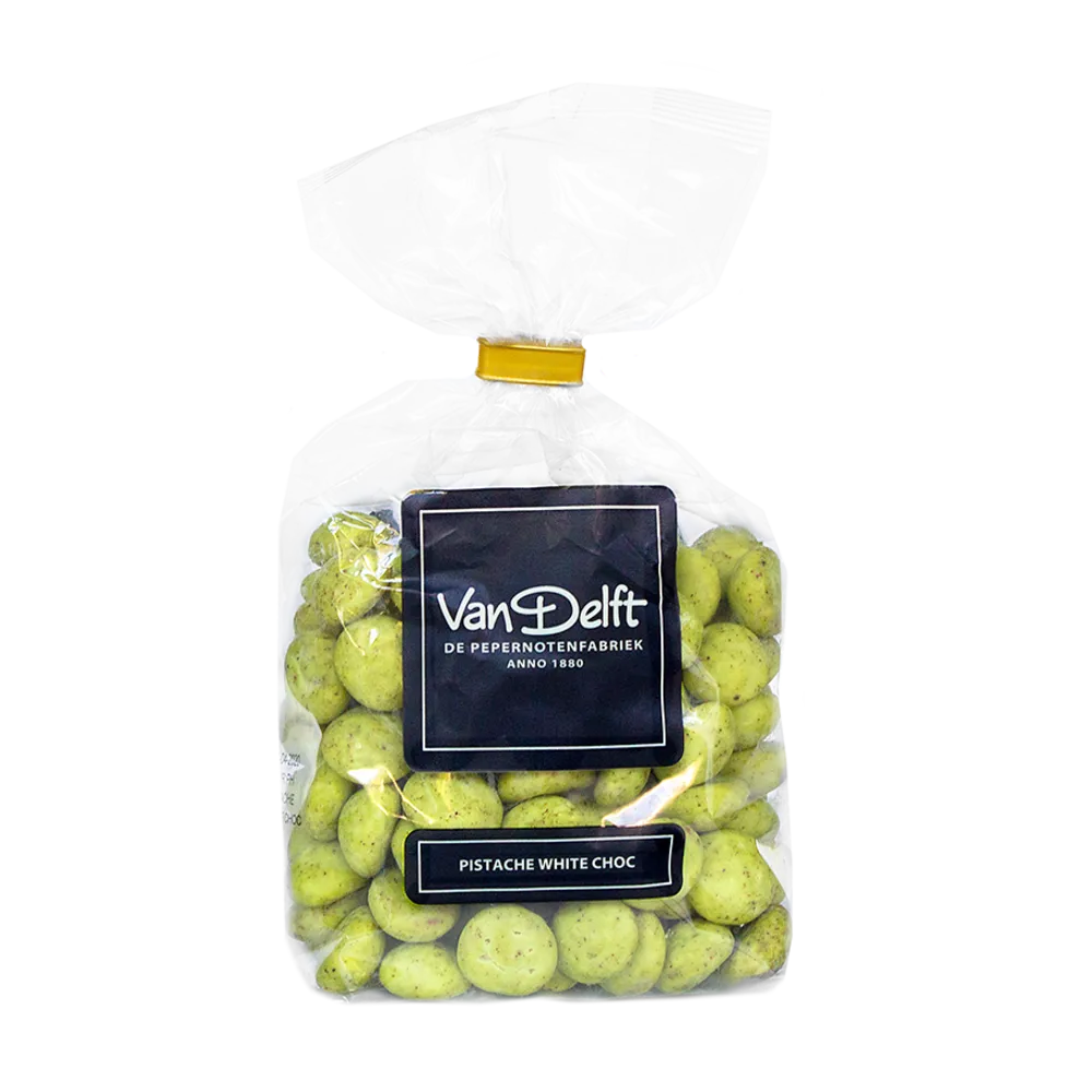 Van Delft Van Delft – Pistazien-Weißschokoladen-Gewürzplätzchen Van Delft Van Delft – Pistazien-Weißschokoladen-Gewürzplätzchen