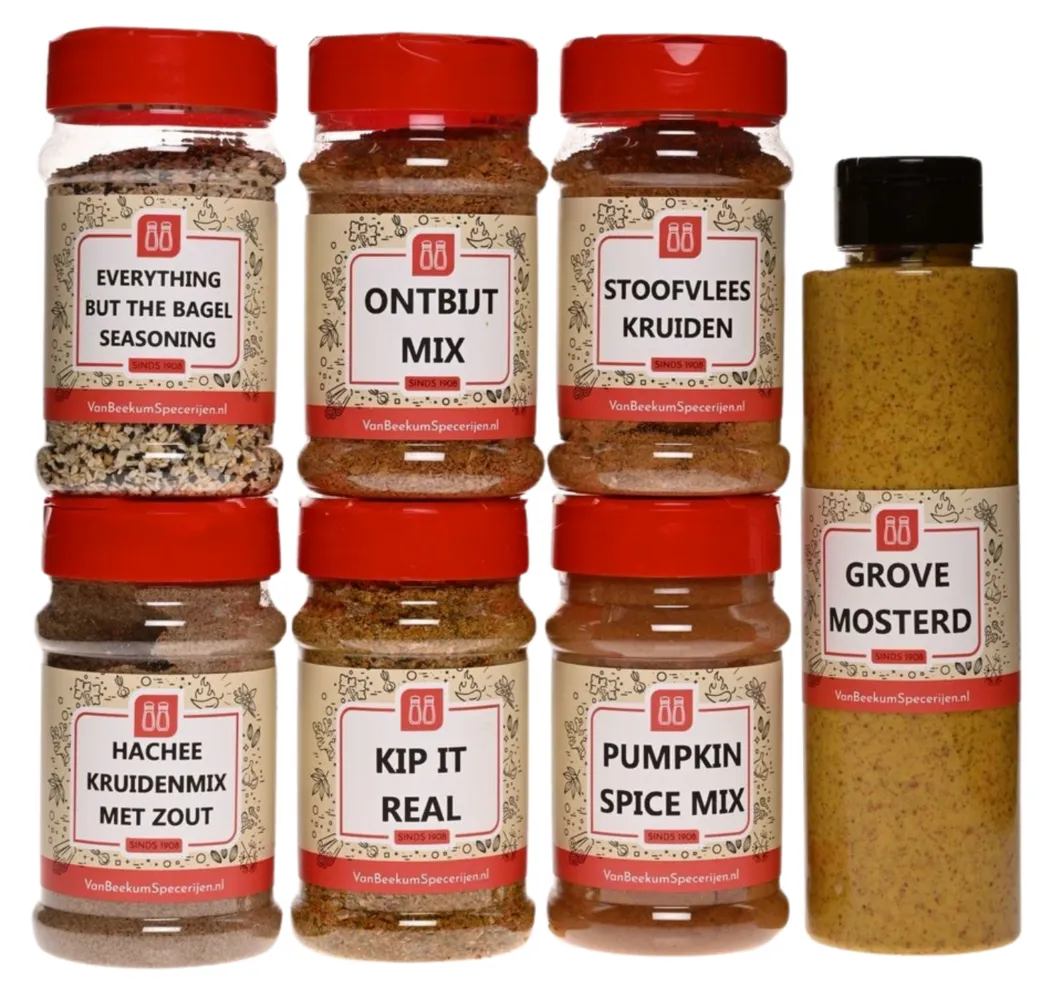 Van Beekum Specerijen Herfst Kruiden Pakket + Gratis verzending! Van Beekum Specerijen Herfst Kruiden Pakket + Gratis verzending!