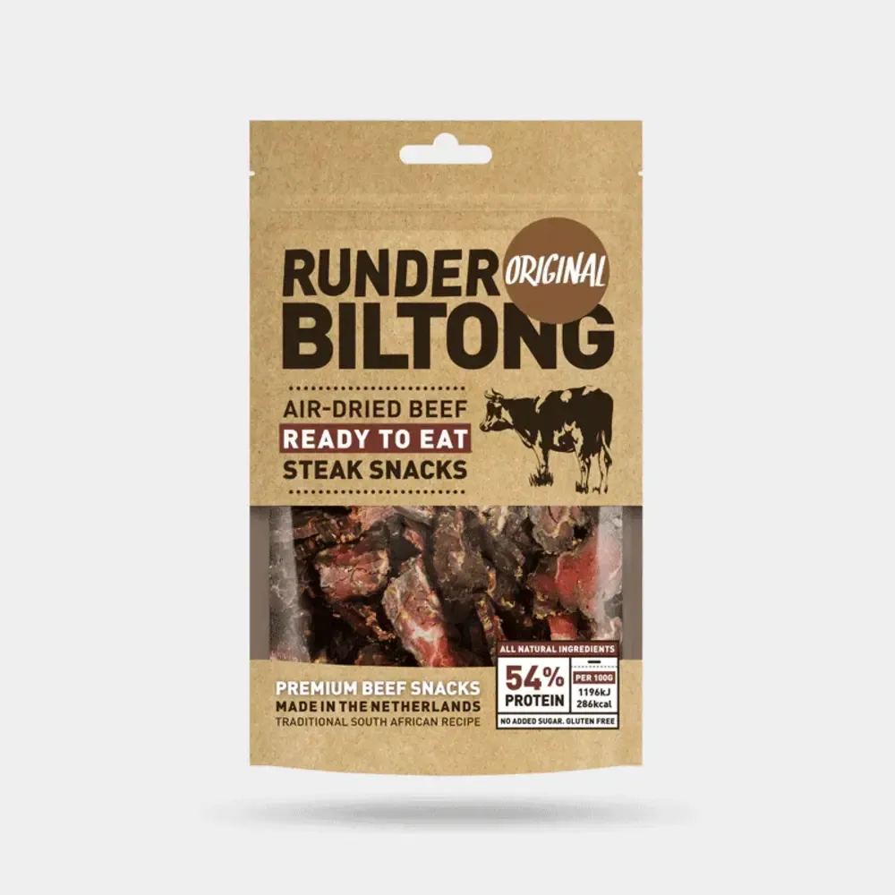 Runder Runder - Beef Biltong Sliced - Original