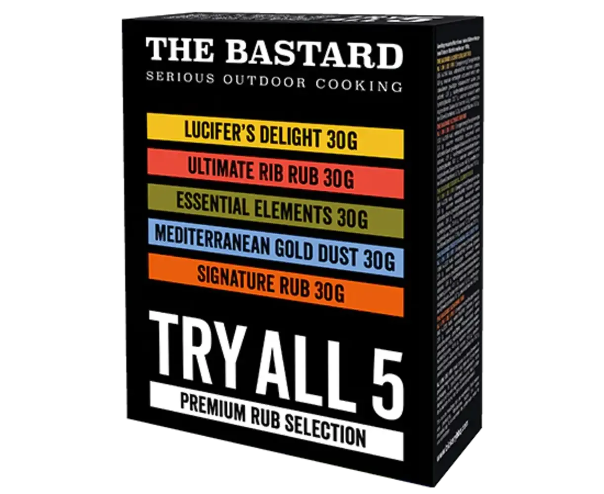 The Bastard The Bastard – BBQ Rub Probieren Sie alle 5