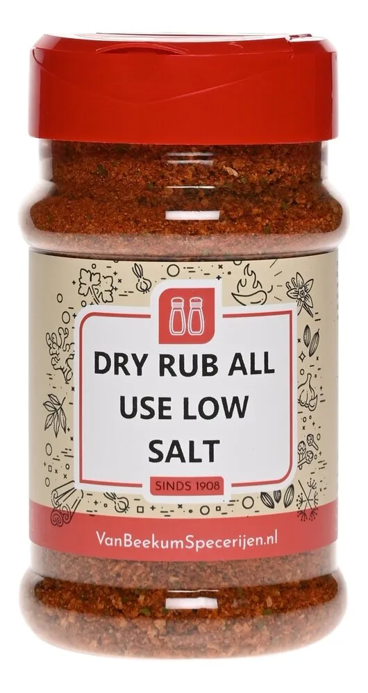 Van Beekum Specerijen Dry Rub All Use Low Salt