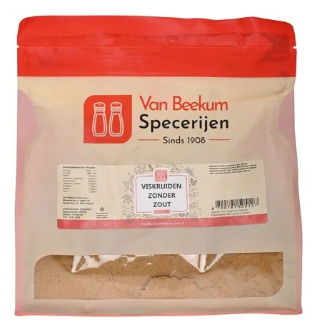 Van Beekum Specerijen Viskruiden Zonder Zout Van Beekum Specerijen Viskruiden Zonder Zout
