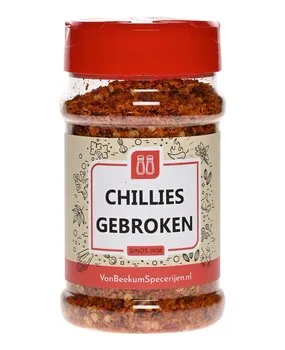 Van Beekum Specerijen Chilis, zerkleinert