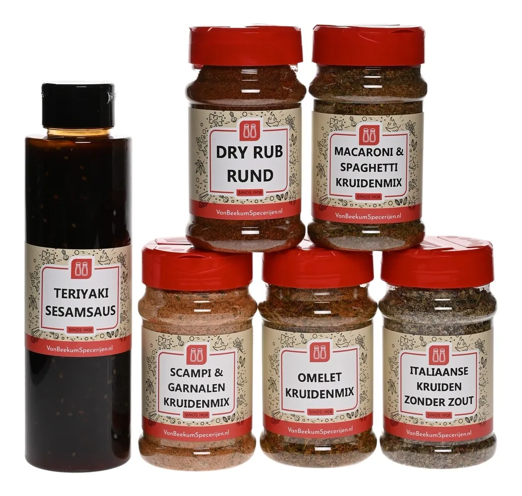 Van Beekum Specerijen Lente Kruiden Pakket 2025 + Gratis verzending!
