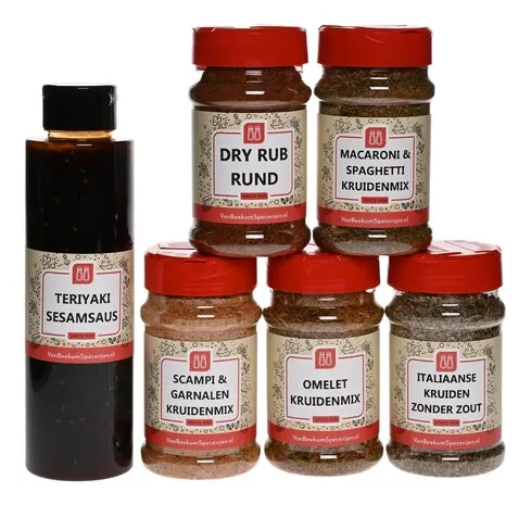 Van Beekum Specerijen Lente Kruidenpakket + Gratis Verzending!