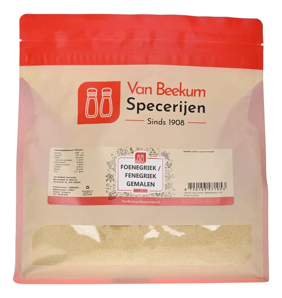 Van Beekum Specerijen Bockshornklee / Bockshornklee gemahlen