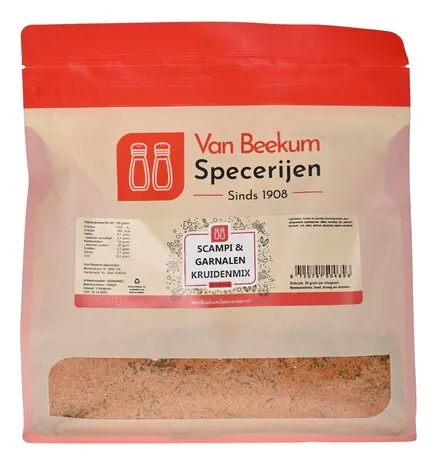 Van Beekum Specerijen Scampi & Garnalen Kruidenmix