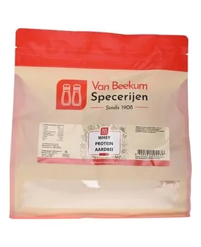 Van Beekum Specerijen Whey Protein Aardbei Van Beekum Specerijen Whey Protein Aardbei
