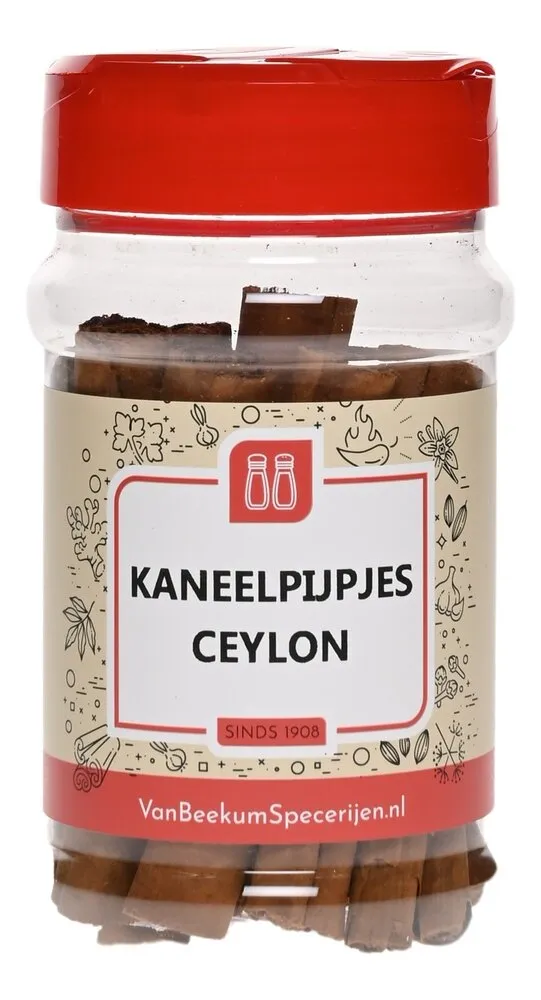 Van Beekum Specerijen Kaneelpijpjes Ceylon Van Beekum Specerijen Kaneelpijpjes Ceylon