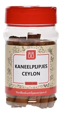 Van Beekum Specerijen Kaneelpijpjes Ceylon Van Beekum Specerijen Kaneelpijpjes Ceylon