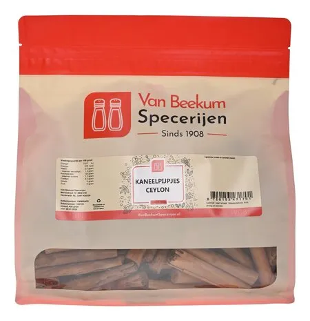 Van Beekum Specerijen Kaneelpijpjes Ceylon Van Beekum Specerijen Kaneelpijpjes Ceylon
