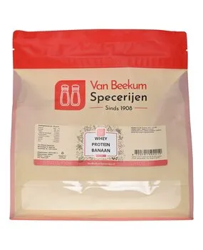 Van Beekum Specerijen Whey Protein Banaan Van Beekum Specerijen Whey Protein Banaan