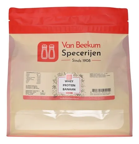 Van Beekum Specerijen Molkenprotein Banane Van Beekum Specerijen Molkenprotein Banane