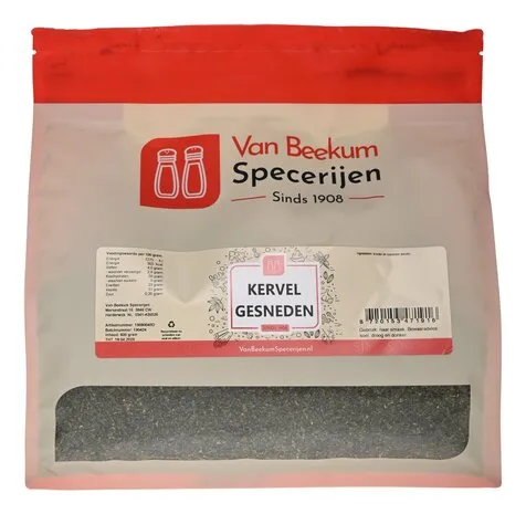 Van Beekum Specerijen Kerbel in Scheiben geschnitten Van Beekum Specerijen Kerbel in Scheiben geschnitten