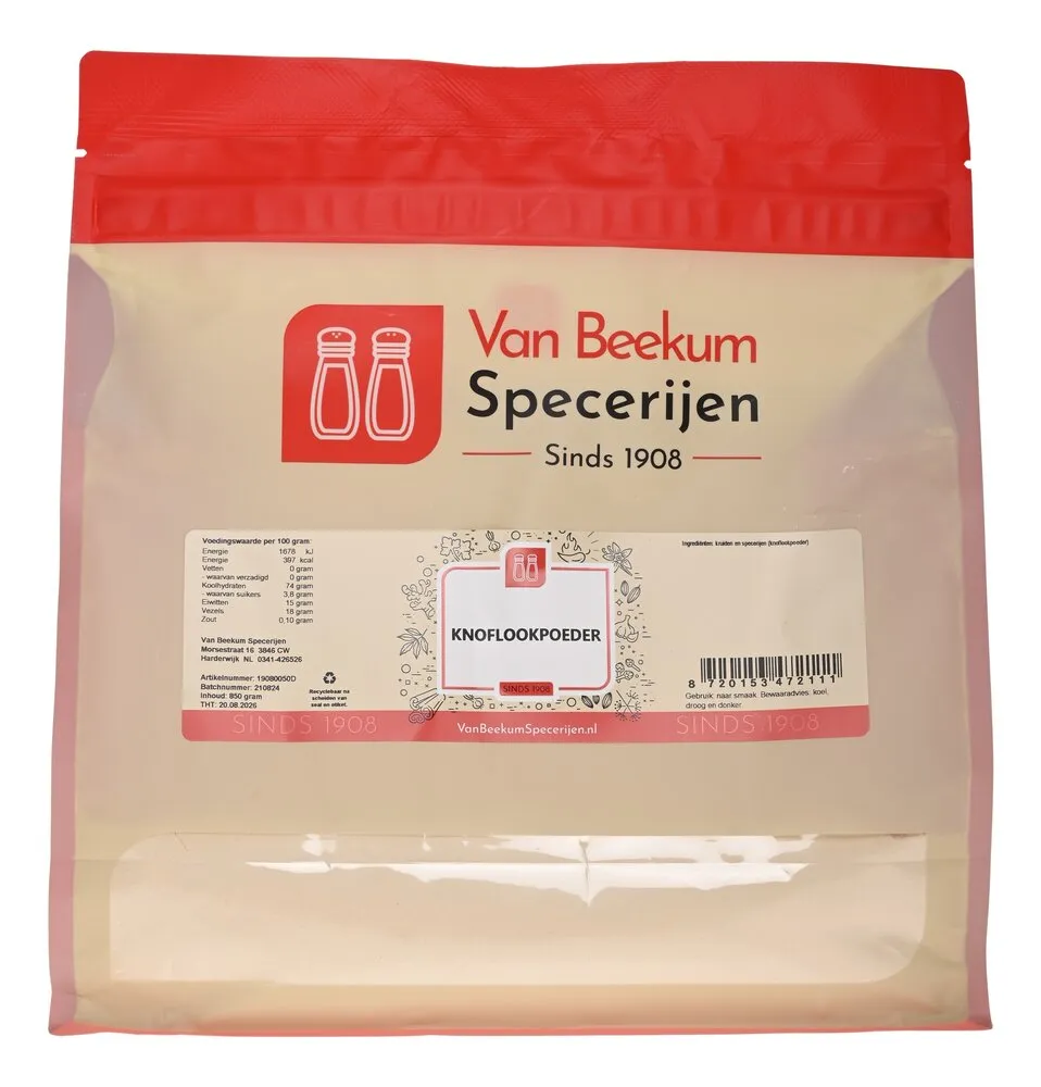 Van Beekum Specerijen Knoflookpoeder Van Beekum Specerijen Knoflookpoeder