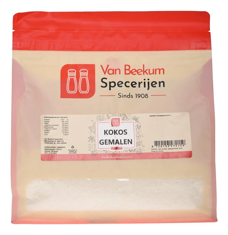 Van Beekum Specerijen Kokos Gemalen Van Beekum Specerijen Kokos Gemalen