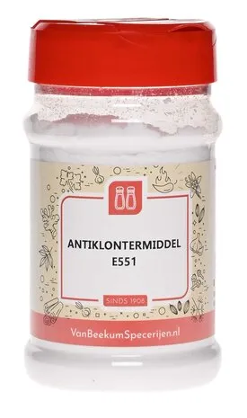 Van Beekum Specerijen Antiklontermiddel E551 Van Beekum Specerijen Antiklontermiddel E551