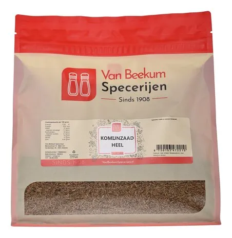 Van Beekum Specerijen Komijnzaad Heel Van Beekum Specerijen Komijnzaad Heel