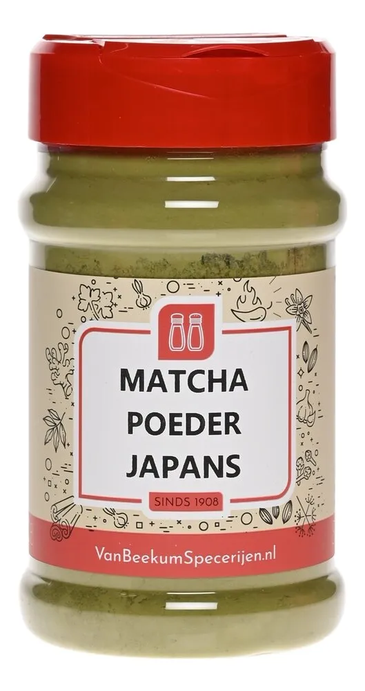Van Beekum Specerijen Matcha Poeder Japans Van Beekum Specerijen Matcha Poeder Japans