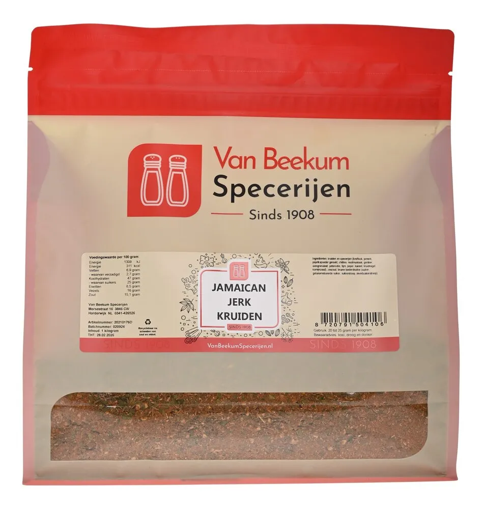 Van Beekum Specerijen Jamaikanische Jerk-Kräuter Van Beekum Specerijen Jamaikanische Jerk-Kräuter