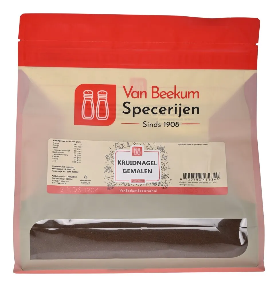 Van Beekum Specerijen Gemahlene Gewürznelken