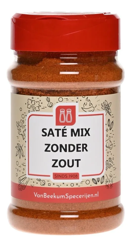 Van Beekum Specerijen Saté Mix Zonder Zout