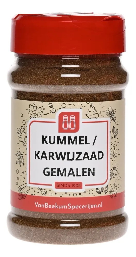 Van Beekum Specerijen Kummel / Karwijzaad Gemalen Van Beekum Specerijen Kummel / Karwijzaad Gemalen