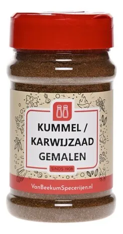 Van Beekum Specerijen Kummel / Karwijzaad Gemalen Van Beekum Specerijen Kummel / Karwijzaad Gemalen