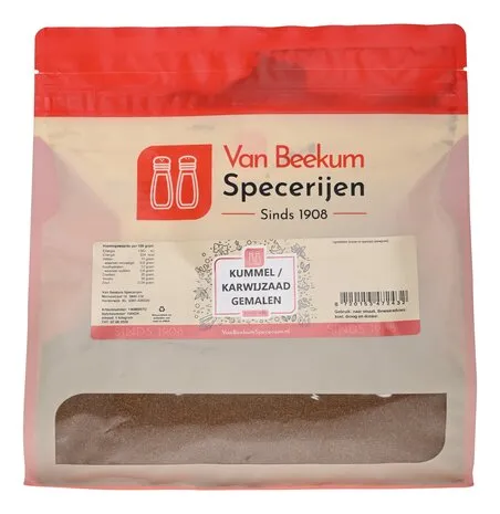 Van Beekum Specerijen Kummel / Karwijzaad Gemalen Van Beekum Specerijen Kummel / Karwijzaad Gemalen