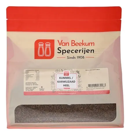 Van Beekum Specerijen Kummel / Karwijzaad Heel Van Beekum Specerijen Kummel / Karwijzaad Heel