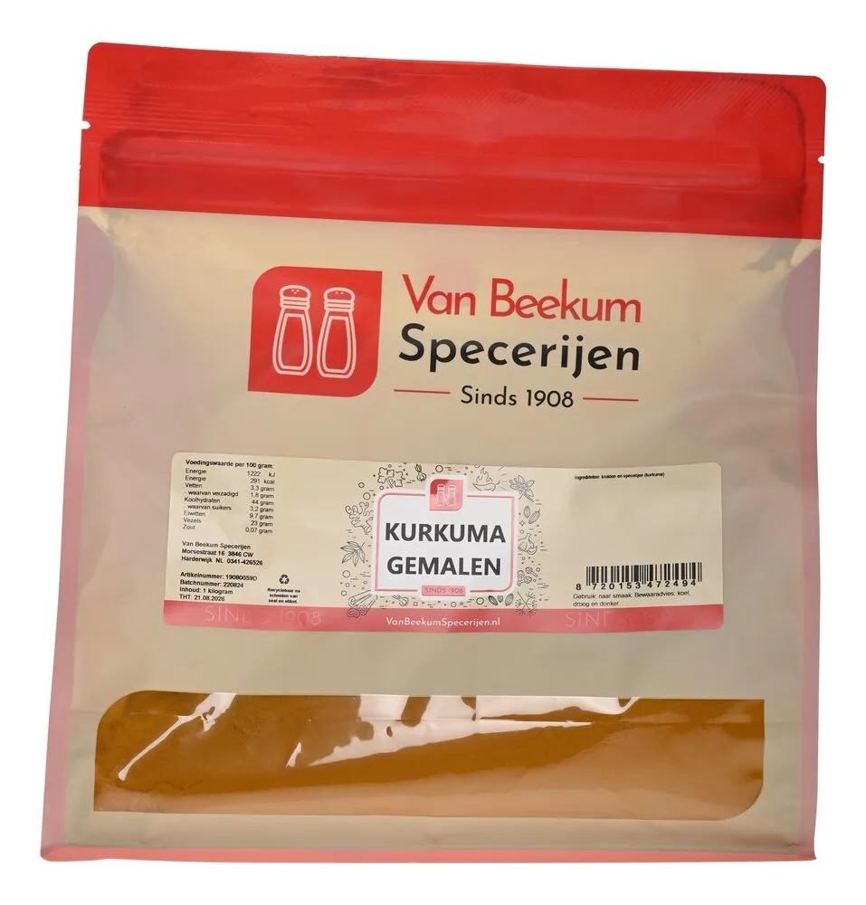 Van Beekum Specerijen Kurkuma Gemalen Van Beekum Specerijen Kurkuma Gemalen