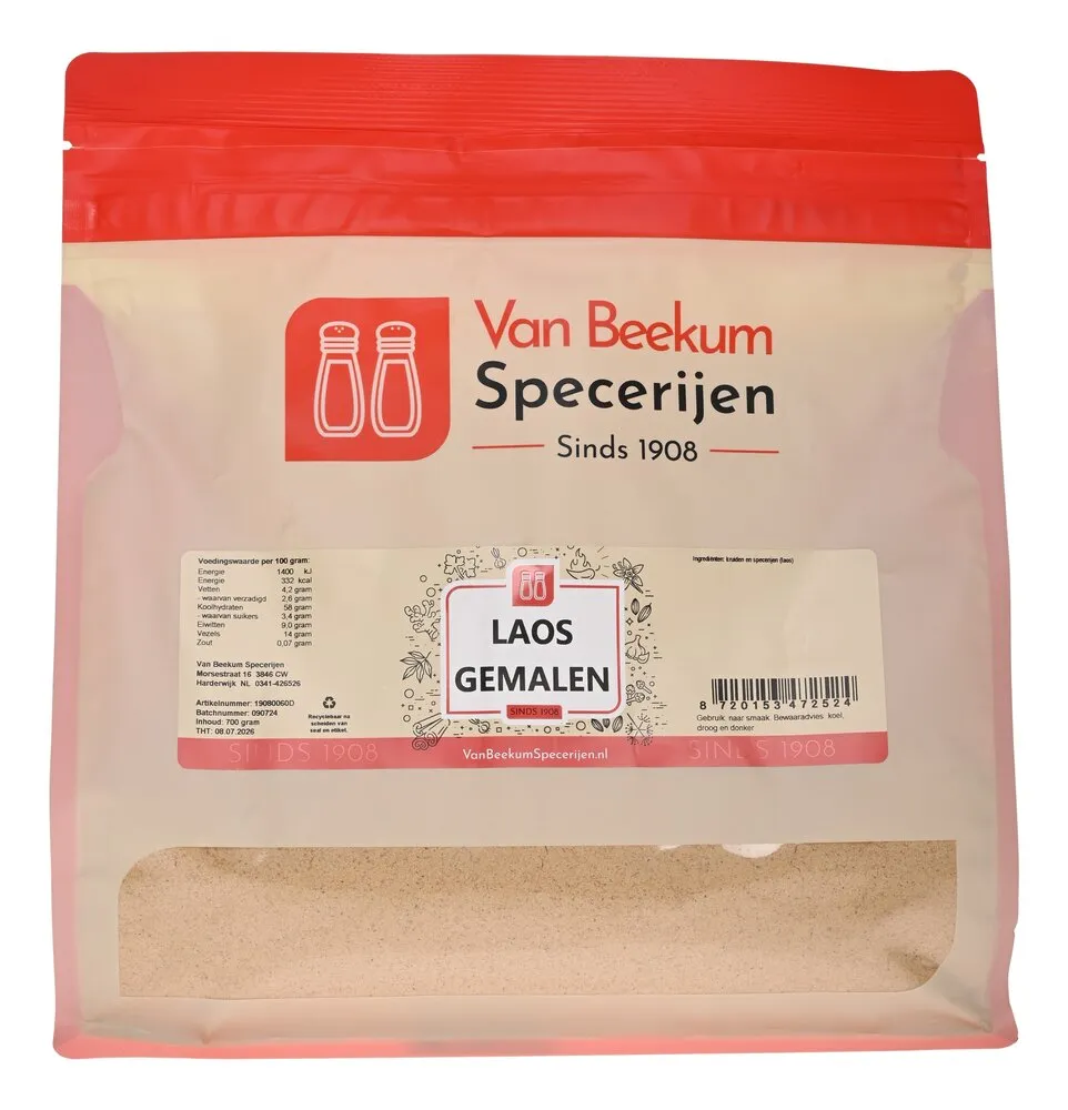 Van Beekum Specerijen Laos Gemahlen