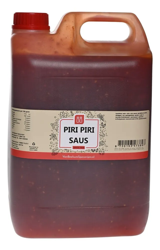 Van Beekum Specerijen Piri-Piri-Sauce