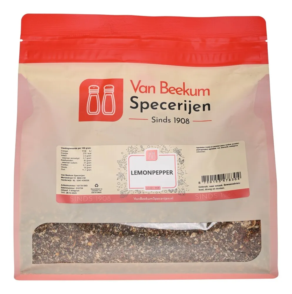 Van Beekum Specerijen Zitronenpfeffer Van Beekum Specerijen Zitronenpfeffer