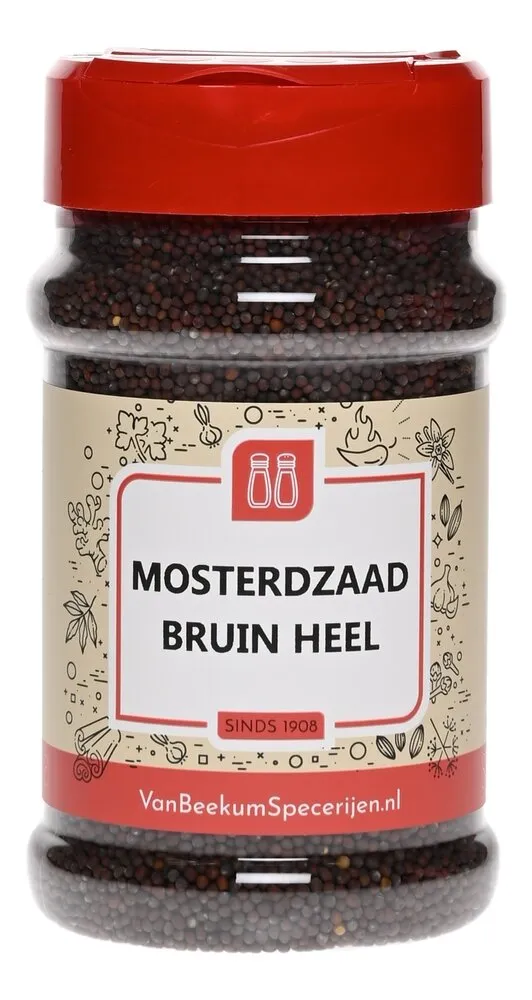 Van Beekum Specerijen Mosterdzaad Bruin Heel