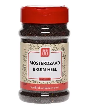 Van Beekum Specerijen Mosterdzaad Bruin Heel Van Beekum Specerijen Mosterdzaad Bruin Heel