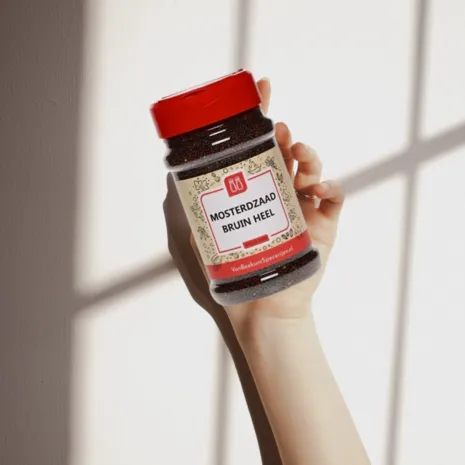 Van Beekum Specerijen Mosterdzaad Bruin Heel