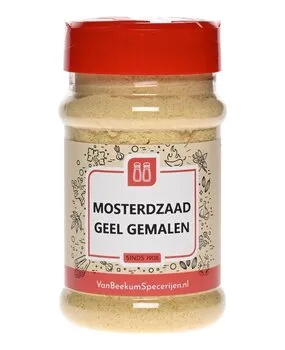 Van Beekum Specerijen Mosterdzaad Geel Gemalen Van Beekum Specerijen Mosterdzaad Geel Gemalen
